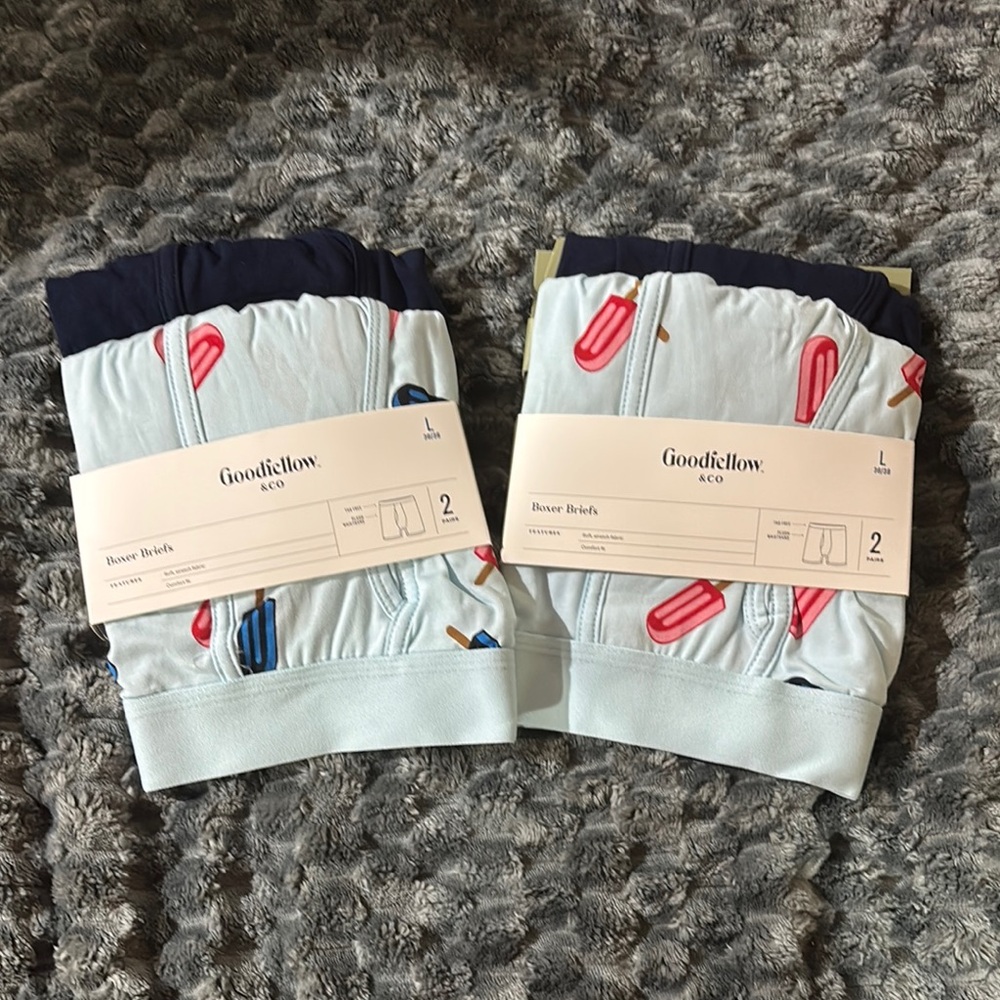 Goodfellow & Co Boxer Briefs with Popsicle Print